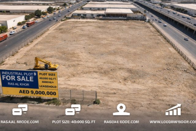 Leasehold Plot for Sale in Ras Al Khor