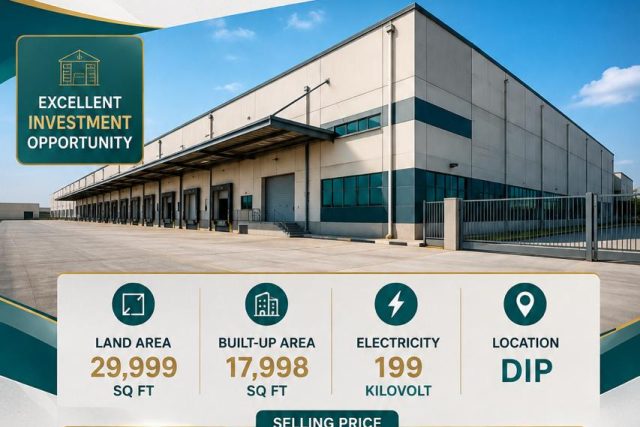 Prime Industrial Warehouse for Sale | DIP, Dubai