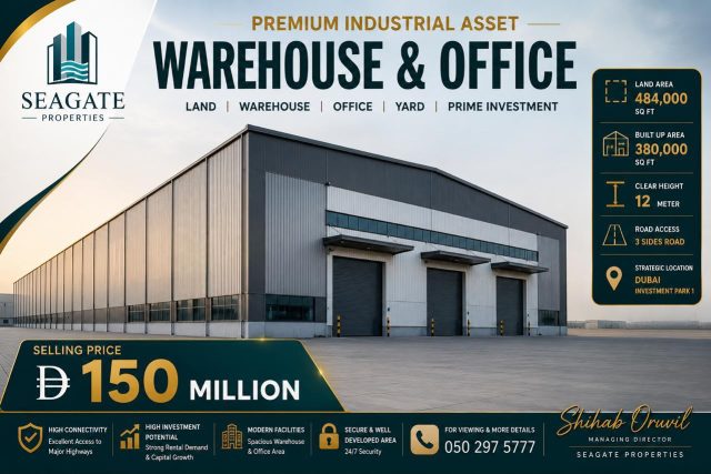 Premium Warehouse & Office Complex for Sale | DIP 1